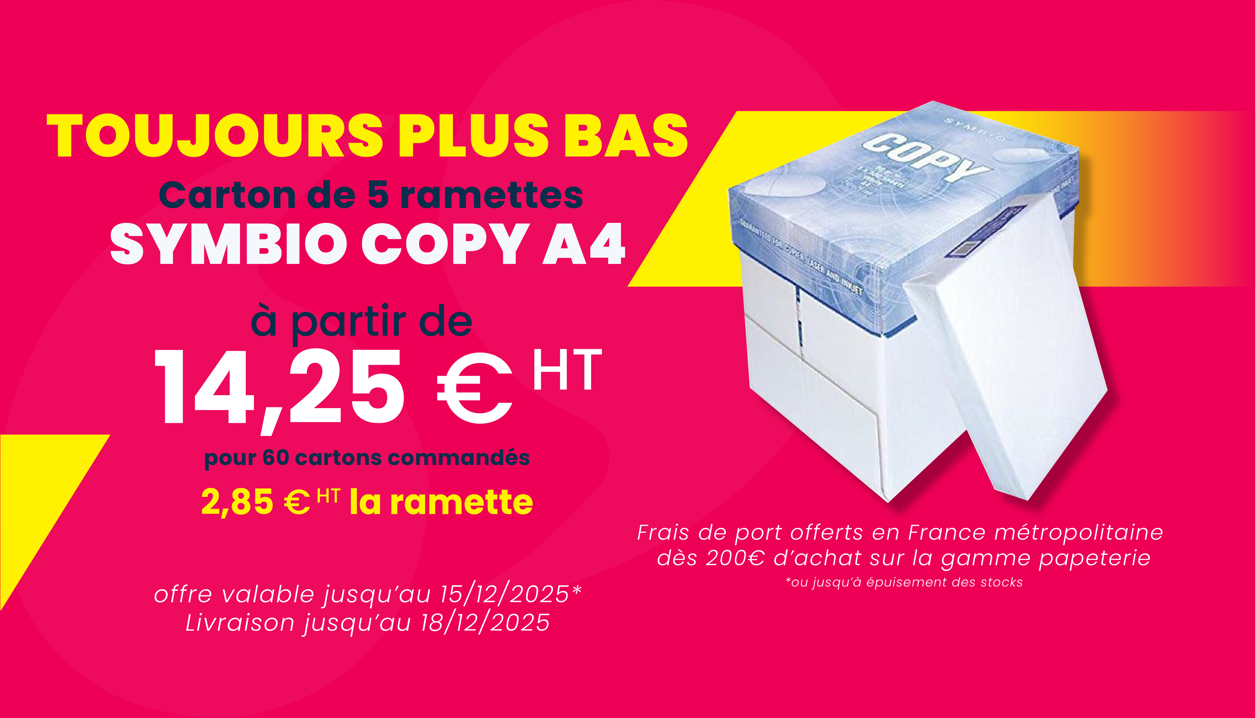 PROMO PAPIER NOVEMBRE 2025